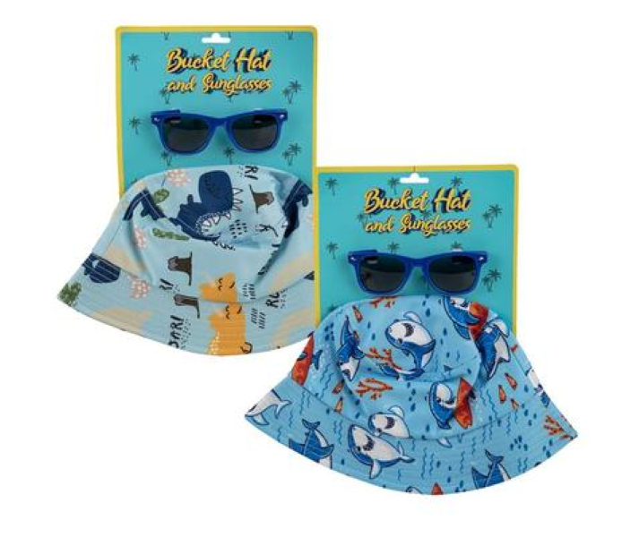 Bulk Pack Hat and Sunglasses Accessory Set