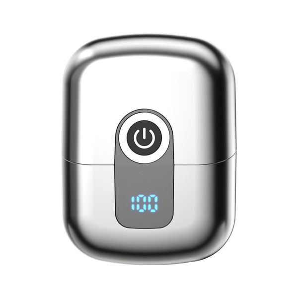 Magnetic Head Electric Shaver - Dual Blade Mini Portable Razor