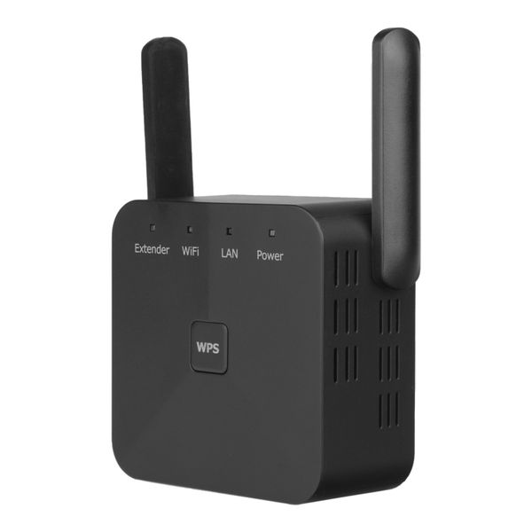 300Mbps Wi-Fi Range Extender Wireless WiFi Repeater-Black