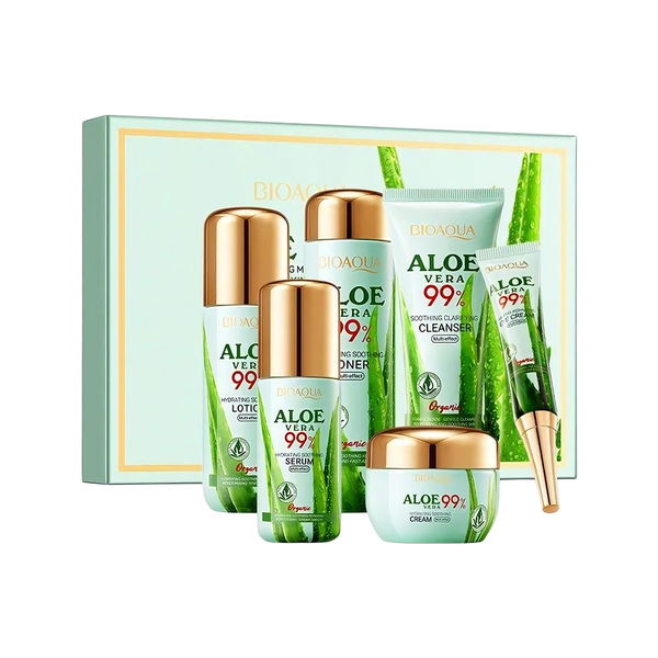Bioaqua Aloe Vera Facial 99% Kit Set