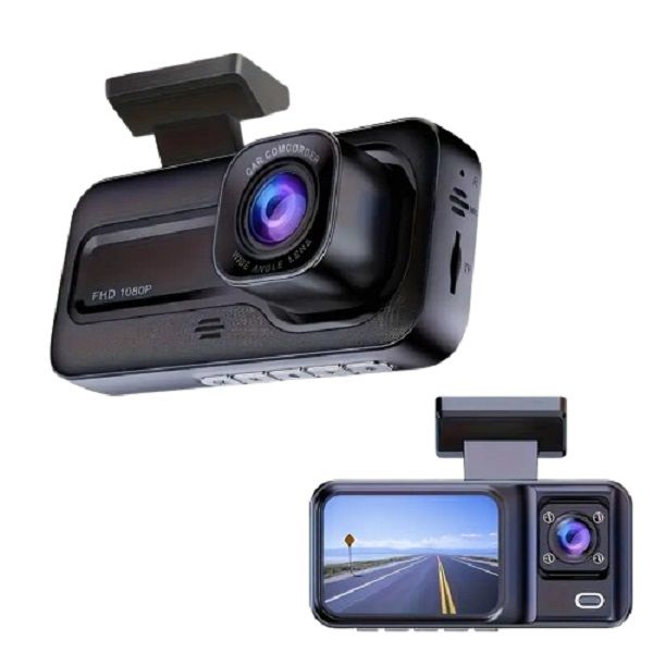 1080P Full HD Dash Camera with Wide-Angle Lens, Loop Recording &amp; G-Sensor