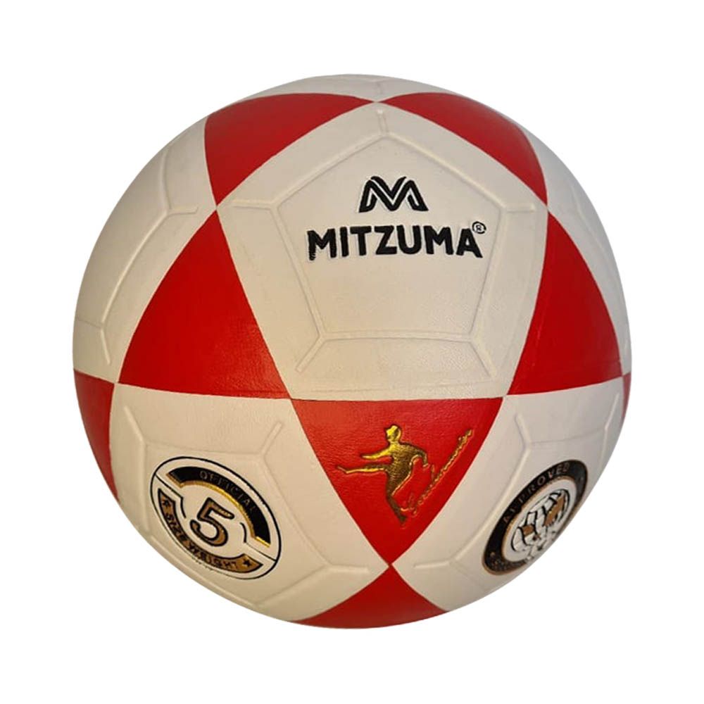Mitzuma Red Moulded Soccer Ball Size 5 Shop Today. Get it Tomorrow