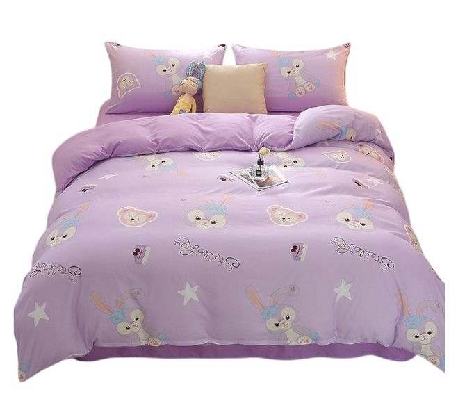 3 Pcs Set - 3D Printed Bedding Set For Children - Single/Three Quarter Bed