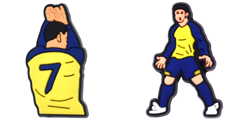 Ronaldo Al-Nassr FC Shoe Charms - 2 Pack