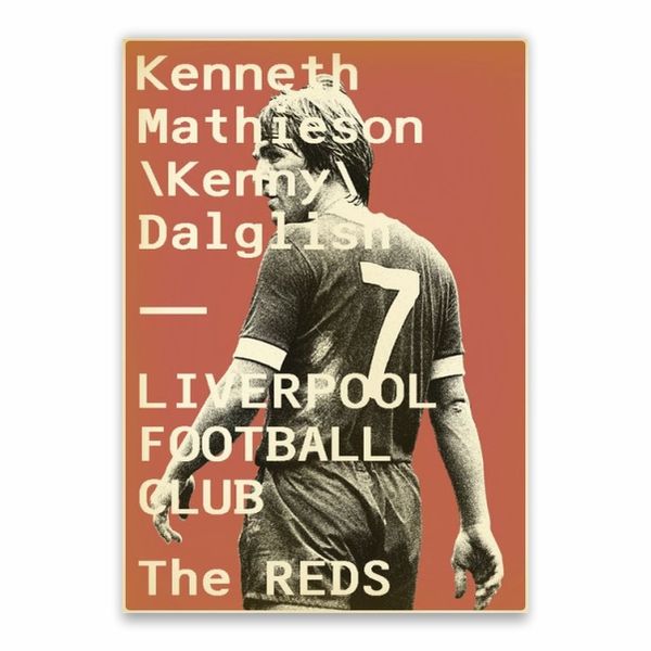 Kenny Dalglish The Reds Poster - A1