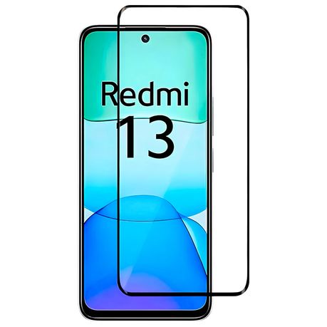 TEKRON Full Coverage Glass Screen Protector Compatible with Xiaomi Redmi 13 Image