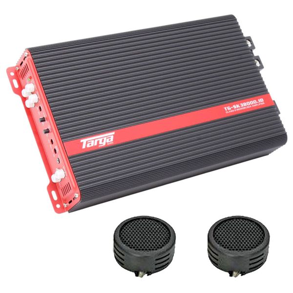 Targa Street King Series 1800RMS Watts Monoblock Amplifier &amp; Evo Tweeters