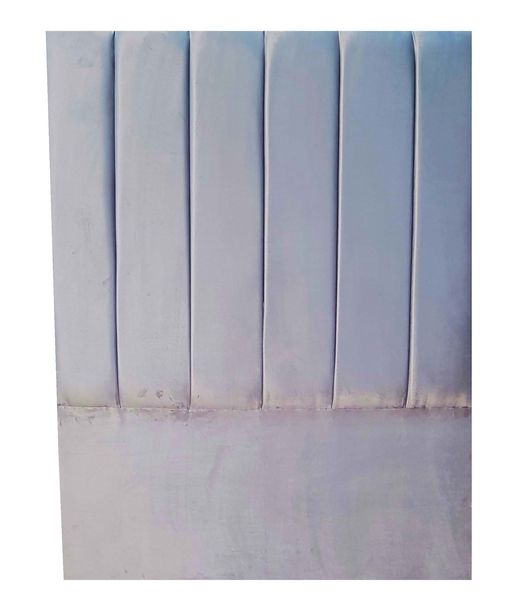 Zarri Grey Velvet Headboard image