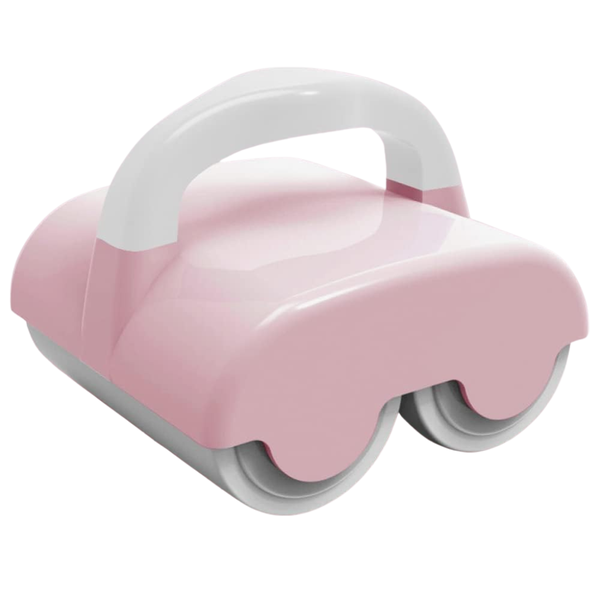 Compact Double Roller Pet Hair Remover - White