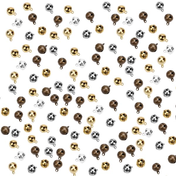 Craft Assorted Vintage Bell Beads Set of 100 (20mm)