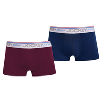 Jockey Mens Underwear 2 Pack Exclusive Pouch Trunk, Stretch