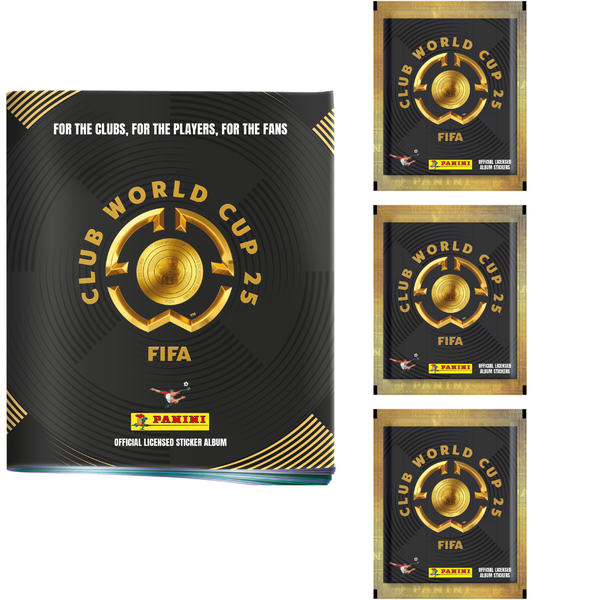 Panini FIFA Club World Cup 2025 Soccer Sticker Album Starter pack