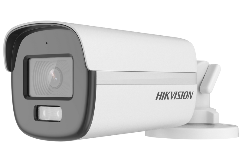 HIKVISION 2 MP Smart Hybrid Light ColorVu Fixed Bullet Camera - 40 m IR