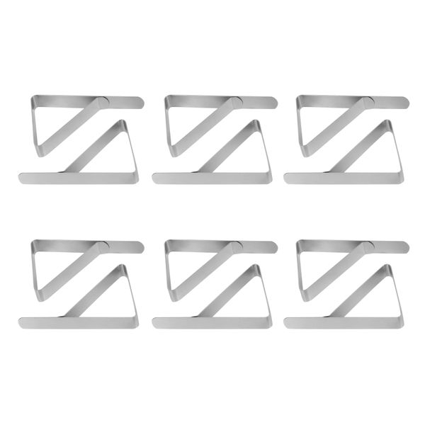 12 Pack Stainless Steel Table Cloth Holder Table Cover Clamps