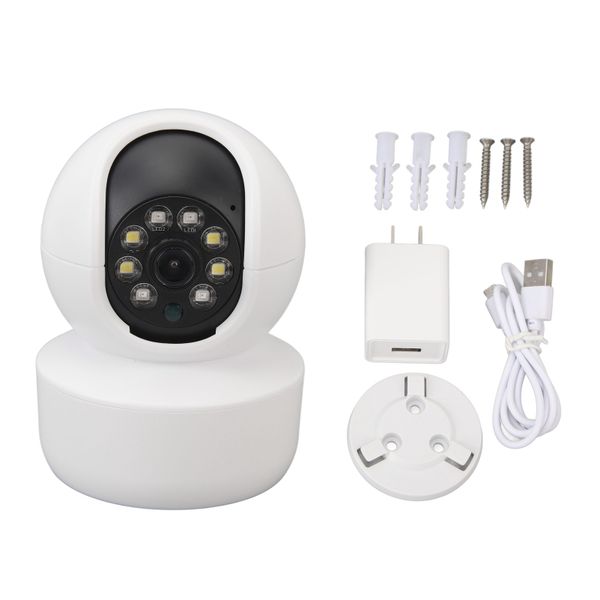 1080P WiFi Baby Monitor 360 Panoramic Night Vision US Plug