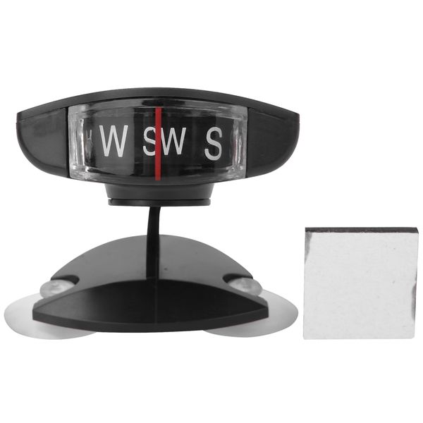 Foldable Plastic Car Compass Ball with Suction Cups for Vehicle Boat Truck