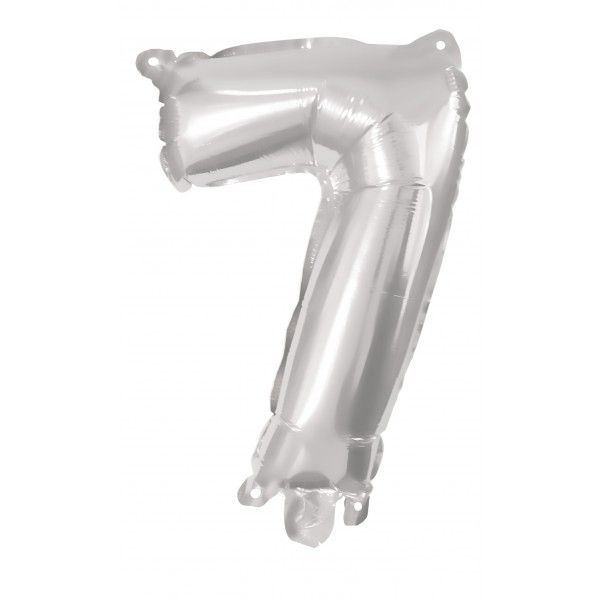37 Inch Air-Helium Silver Foil Balloon 7