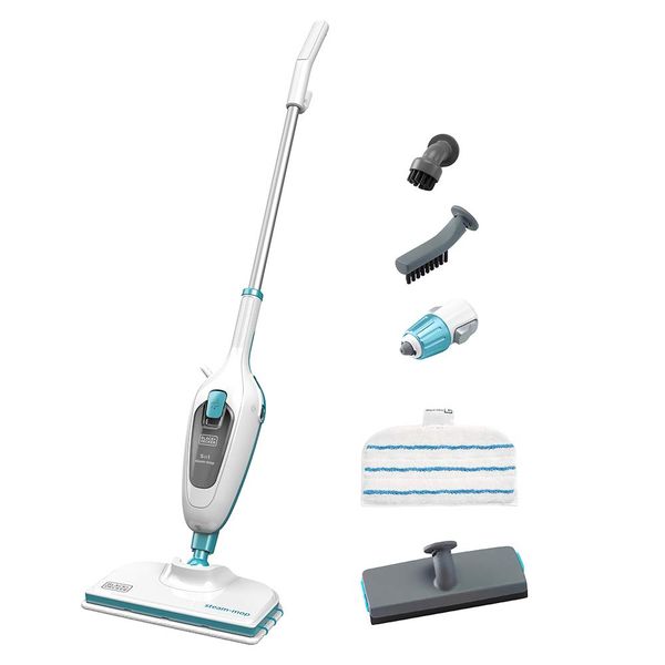 BLACK+DECKER 1300W 5-in-1 Steam-mop with portable steamer
