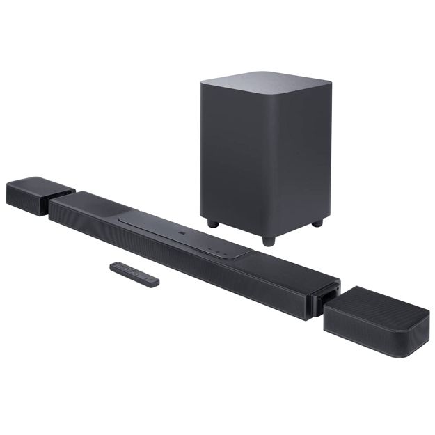 JBL BAR 1300 11.1.4-Channel Soundbar With Detachable Speakers - Black