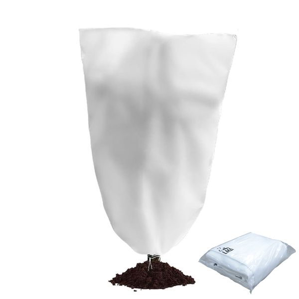 LMA 3M x 2.5M Winter Plants Cover for Freeze &amp; Frost Protection - 80GMS