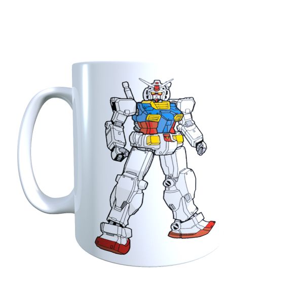 Gundam Mobile Suit RX782 - Gundam Coffee Mug