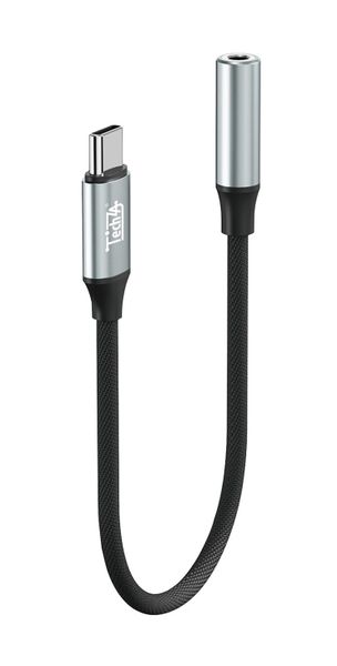 TechZA USB-C to AUX 3.5mm Audio Adapter Cable - 13cm, CA40