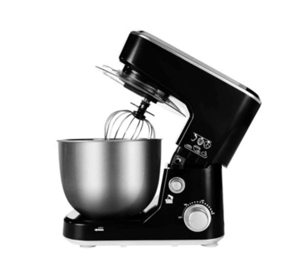 2800W Tabletop Electric Stand Mixer - 7L Stainless Steel Bowl, 6-Speed