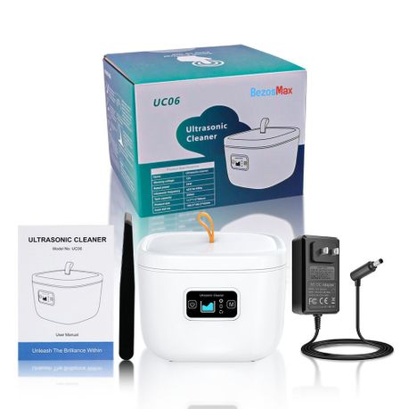 BezosMax Portable Ultrasonic Cleaner for Dentures/Glasses/Jewelry Image