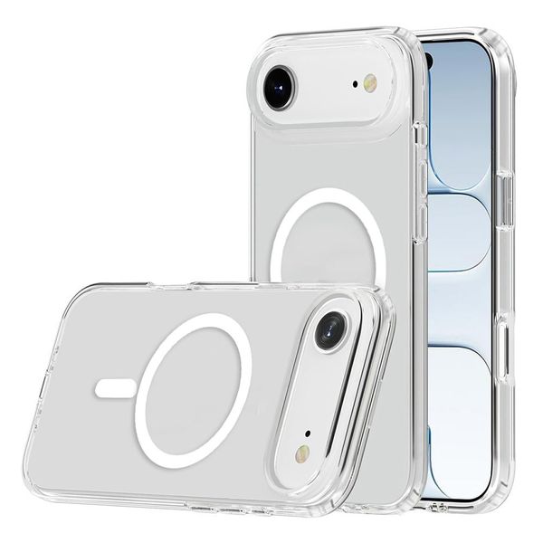 Clear MagSafe Protective cover Compatible With iPhone 17 ProMax Transparent
