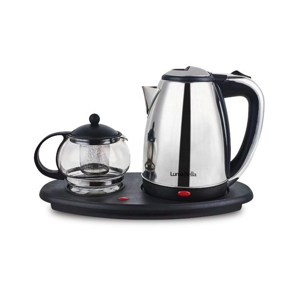 LB 2-in-1 Electric Kettle and Tea Set