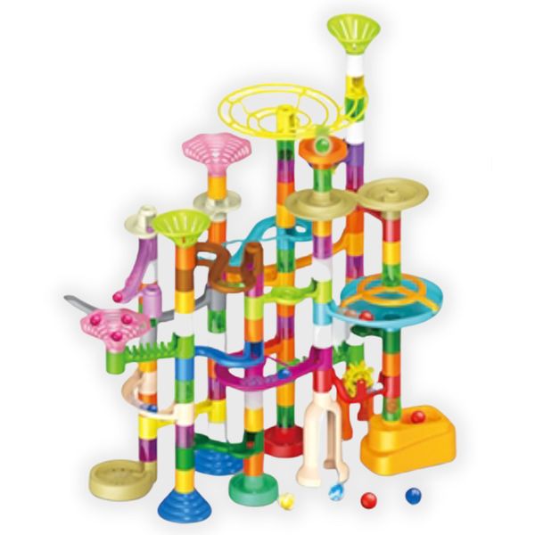 Drop Marble Run Track - DIY Track Toy for Kids