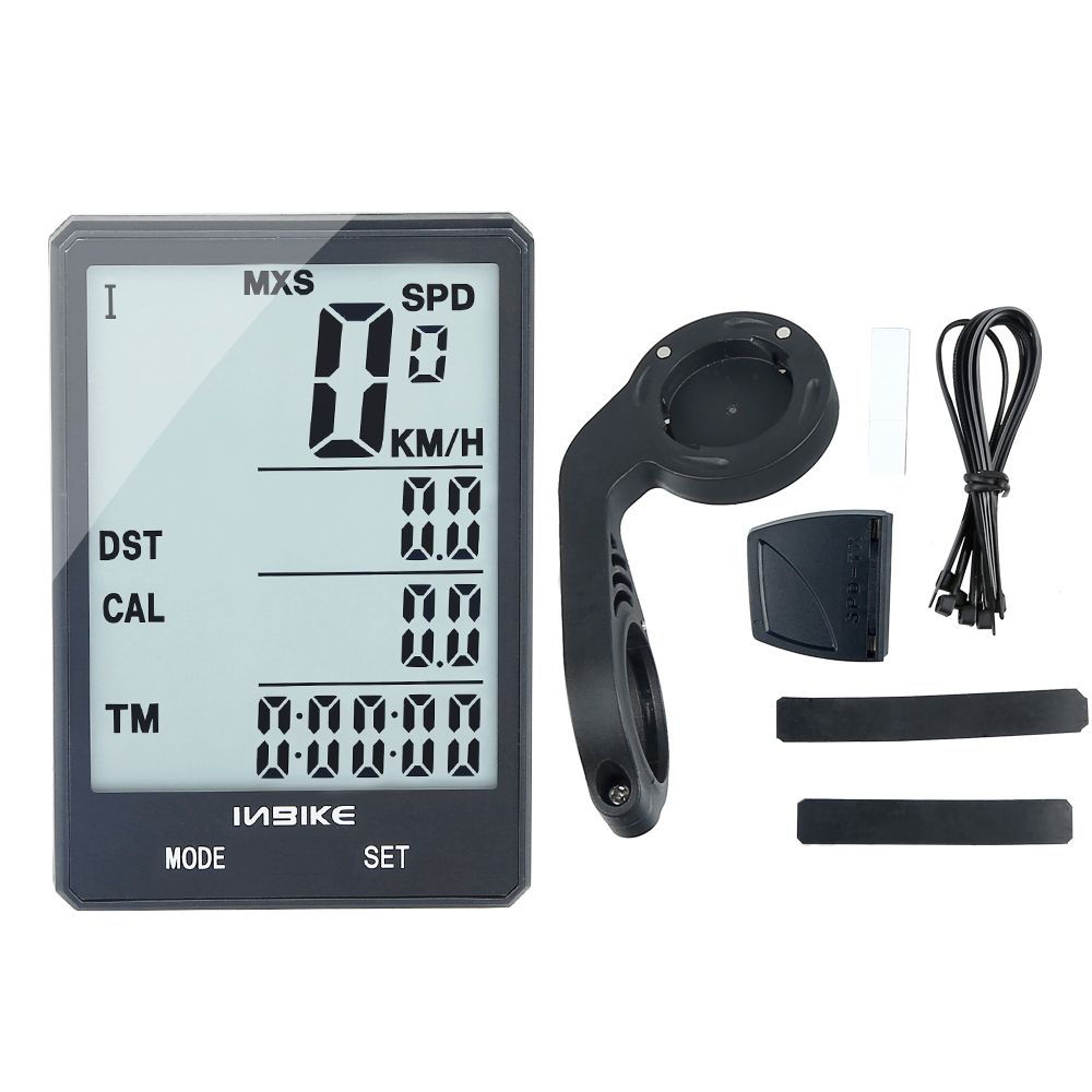 bicycle speedometer with light