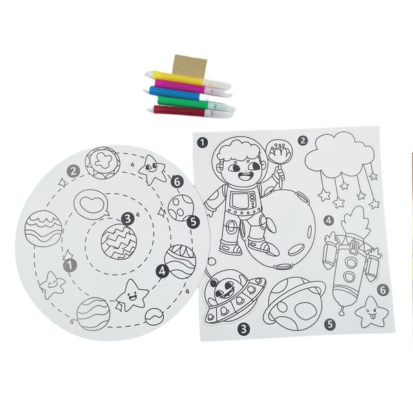 DIY 3D Early Educational Painting Toy
