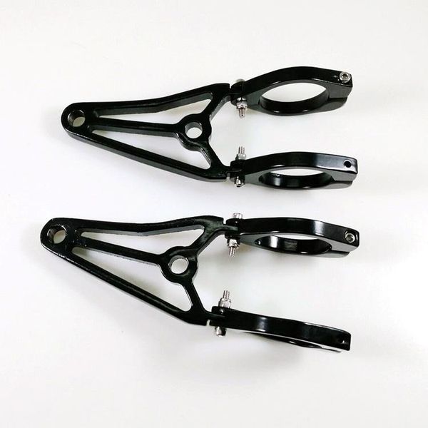 1 Pair CNC Headlight Mount Bracket for 39mm 41mm Fork Tube Motorcycle