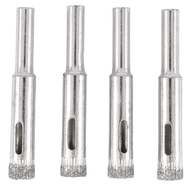 50 Pcs Diamond Coated Drill Bit For 8 Mm Diamond Pointed Hole Saw