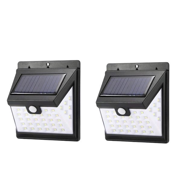 2Pcs Super Split 40 LED Solar Motion Sensor Light