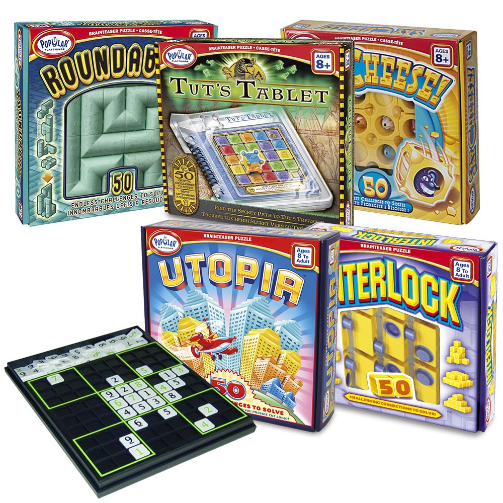 Popular Playthings Shape Logic Board Game Set: 6 Games | Buy Online in  South Africa | takealot.com