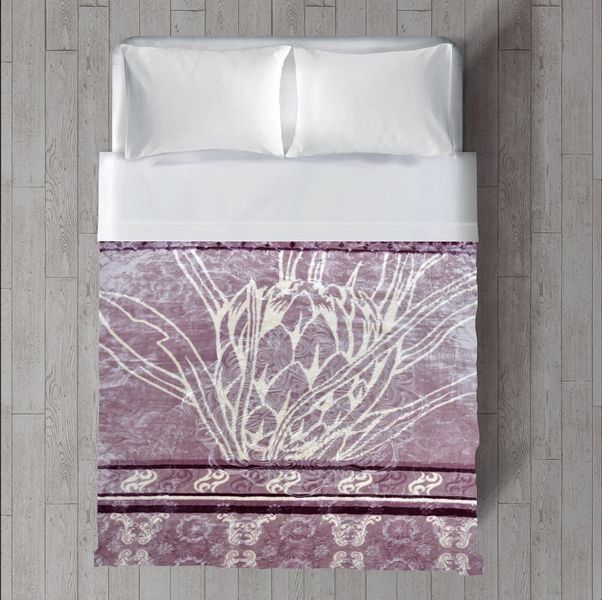 Sesli - Mink Zoya 1Ply Blanket – King Size - Pink