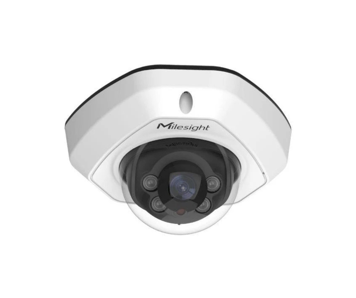 Milesight MS-C5373-PD 5MP AI Vandal-Proof Mini Dome Network Camera