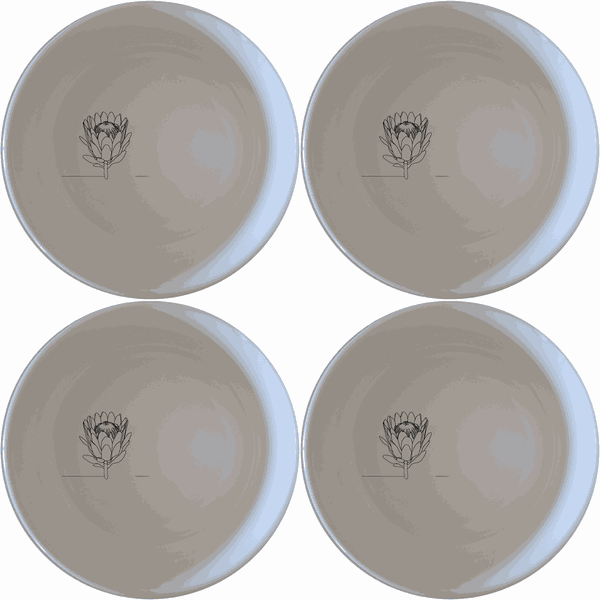 King Protea Flower Bowl Set of 4 - Range 1
