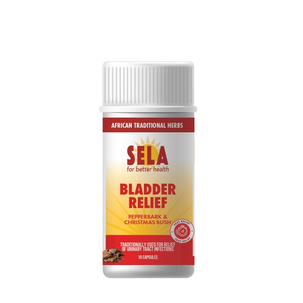 SELA Bladder Relief Capsules Natural Herbs with Christmas bush (10)