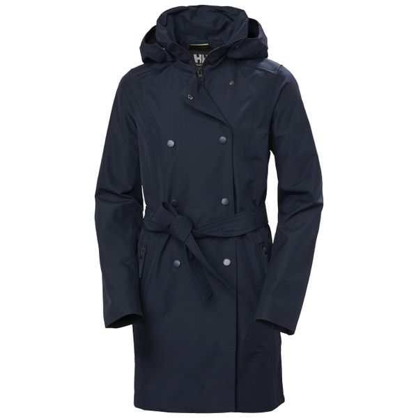 Helly Hansen Womens Welsey II Trench Coat - Navy