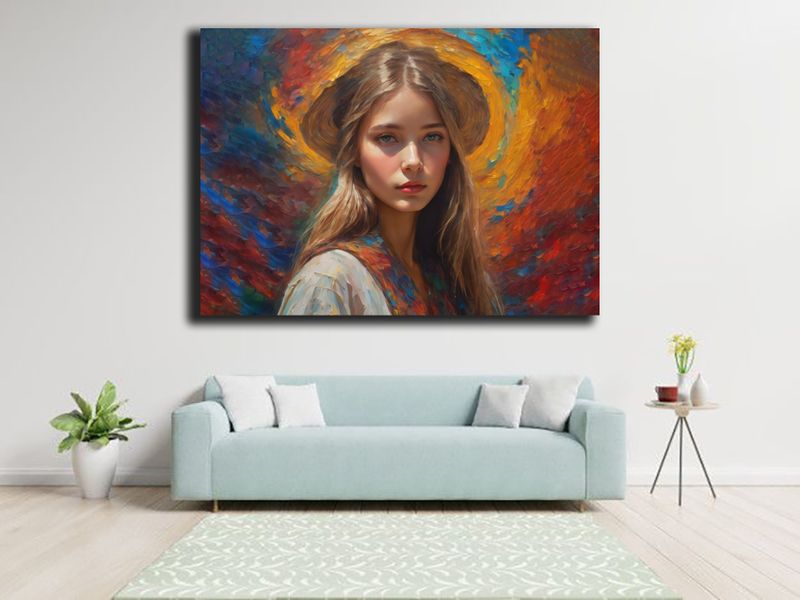 Spiritual Abstract Canvas Wall Art