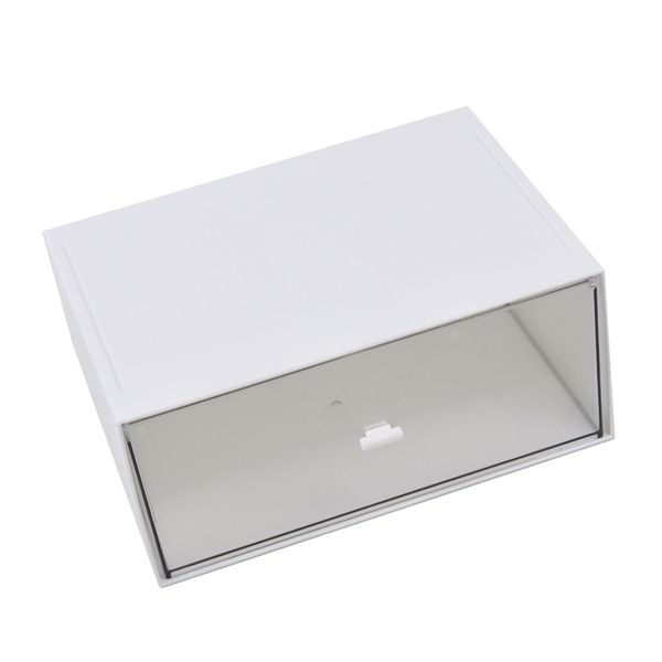 Clear Plastic Stackable Desk Organizer Drawer for Home Office Desktop