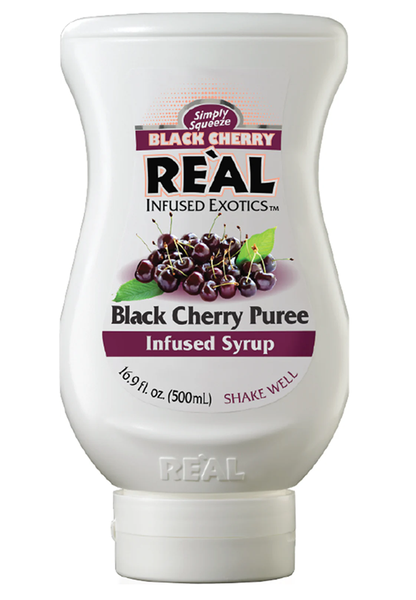 REÀL Black Cherry Puree Infused Syrup -500ml