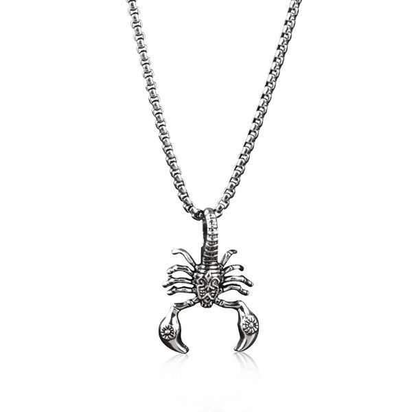 Punk Style Scorpion Model Pendant Necklace