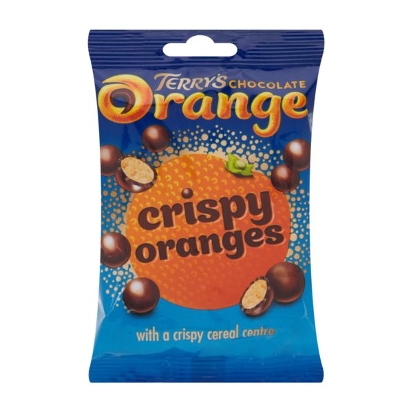 Terry's Chocolate Orange Crispy Orange Chocolate Balls - 80g