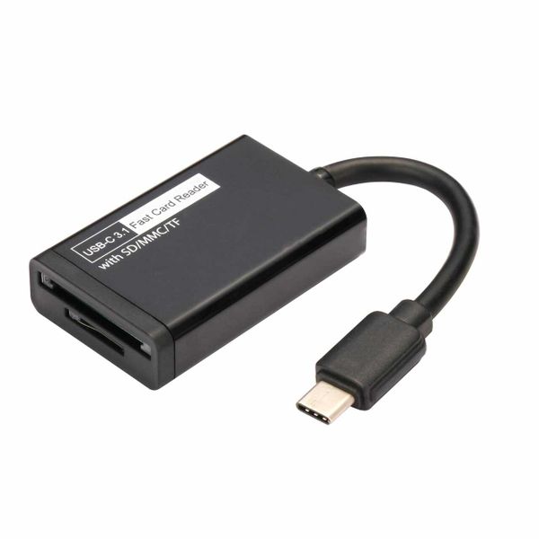 USB 3.1 Type-C TF SD Fast Card Reader