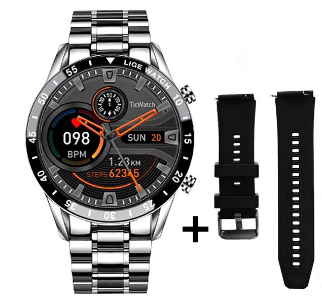 LIGE Advanced Smart Watch For Men With Fitness Tracker/ Heart Rate / Text