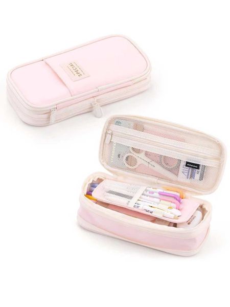 Students Pouch Holder Box Office Stationery Back to School Supplies